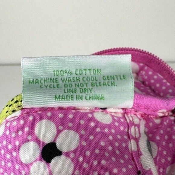 EUCVera BradleyPriscilla Pink Lizzy Crossbody/Small AdjustableStrap OrganizerBag - Picture 12 of 12